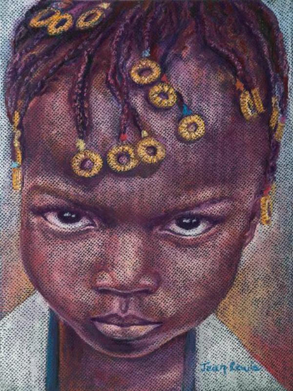 Malian School Girl by Jean Lewis
