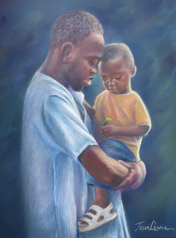 Ghanaian Father & Son by Jean Lewis