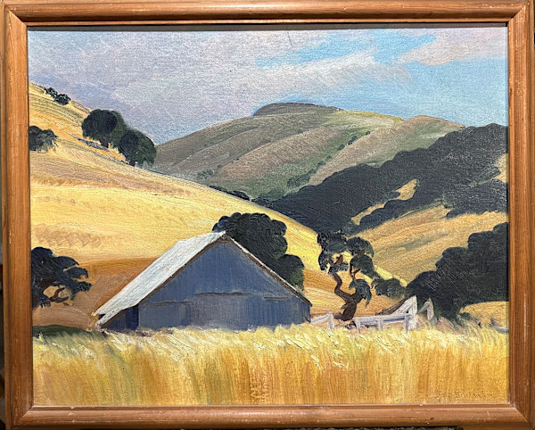 California  Golden Hills by Eugene Kingman
