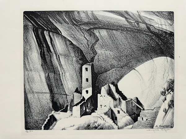 Mesa Verde Ruins (Square Tower House) by Eugene Kingmand