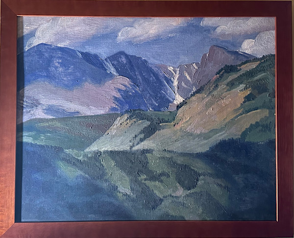 Mountain Sides - Taylor Glacier by Eugene Kingman