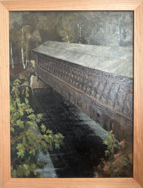 Vermont Covered Bridge by Eugene Kingman