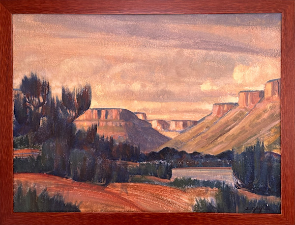 Upper Mancos Canyon by Eugene Kingman