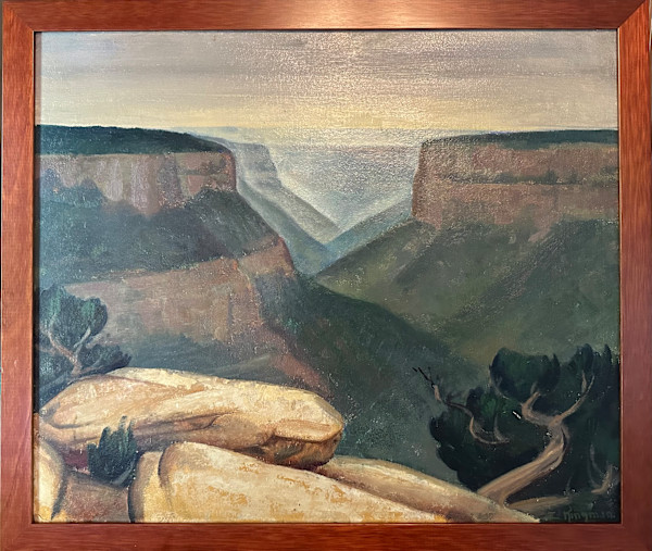 Navajo Canyon (Mesa Verde National Park)- distant view by Eugene Kingman