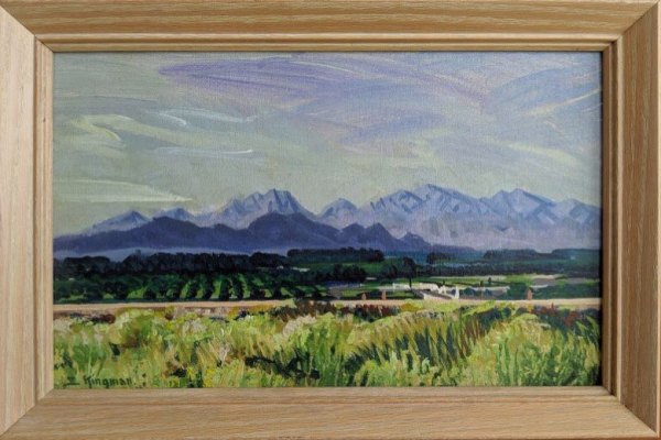 Along The Gila Valley  1970 by Eugene Kingman