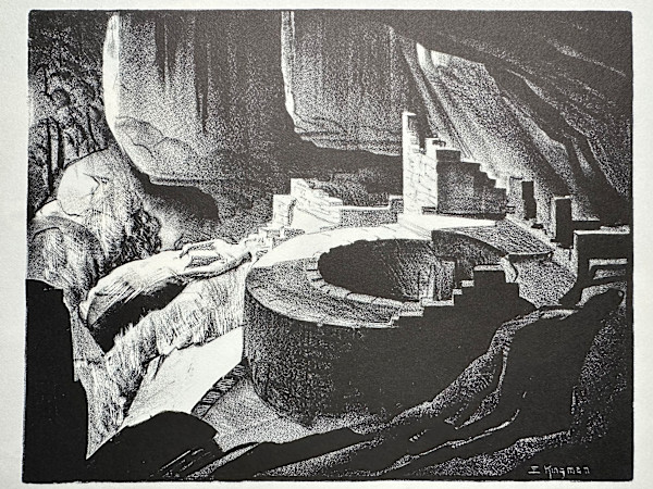 Kiva (Mesa Verde National Park) by Eugene Kingman