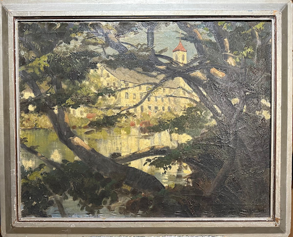 Yale University Campus by Eugene Kingman