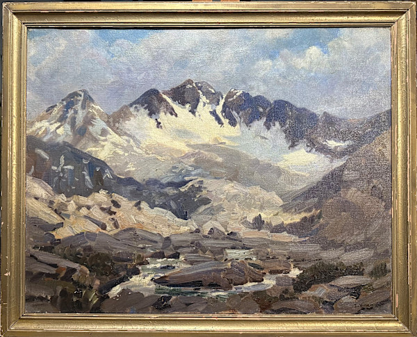 Mt Goddard (High Sierras) by Eugene Kingman