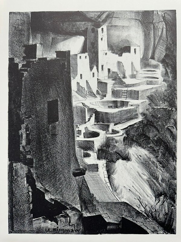 Cliff Palace (Mesa Verde National Park) by Eugene Kingman
