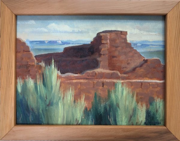 Far View House Mesa Verde  1937 by EUGENE KINGMAN