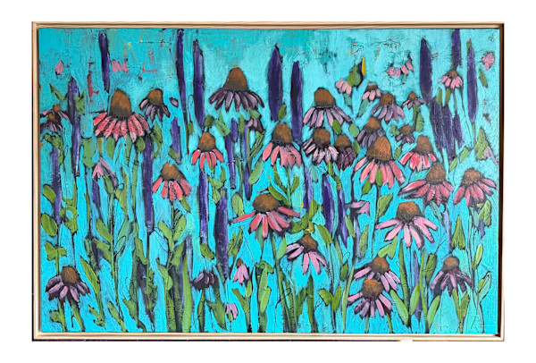 Coneflower Garden by Carmen Duran