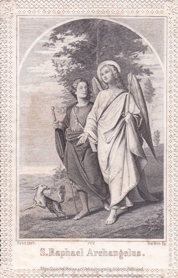 S. Raphel Archangelus by Carl Friedrich Seifert