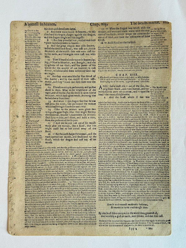 1633 Geneva Bible ("Breeches")
