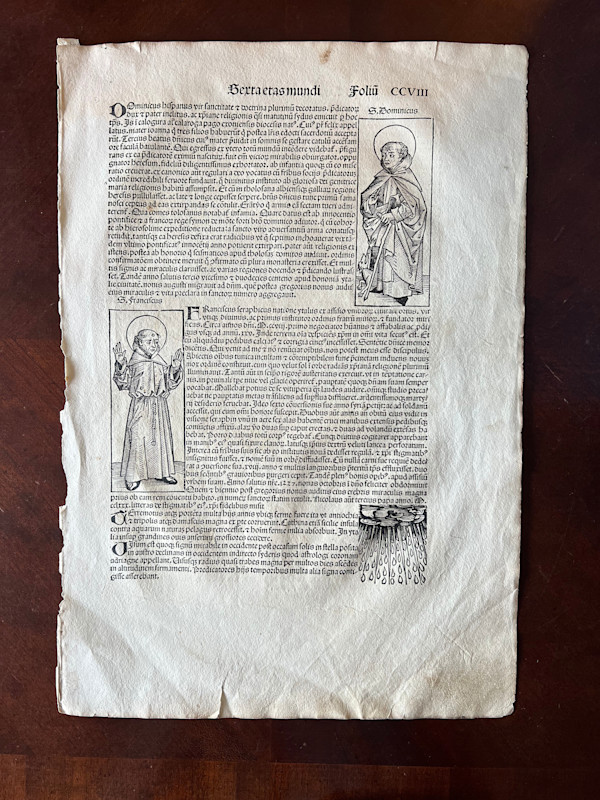 Nuremberg Chronicle (Liber Chronicarum), Folio 208 by Hartman Shedel, Michael Wolgemut, Image 1.