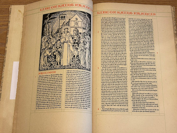 Life of Saint Francis by John Henry Nash, William Wilke