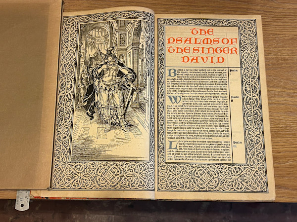 Psalms of David by John Henry Nash, William Wilke