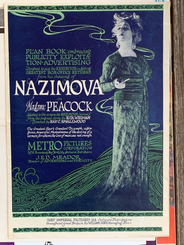 Madame Peacock by Alla Nazimova