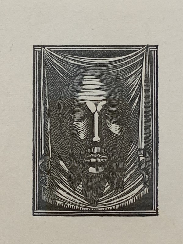 Holy Face by Eric Gill
