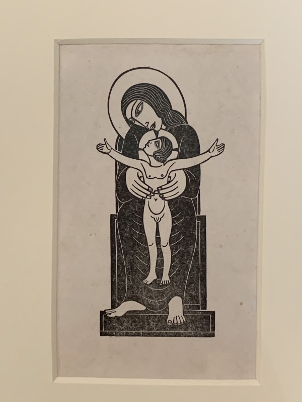 Madonna and Child by Eric Gill