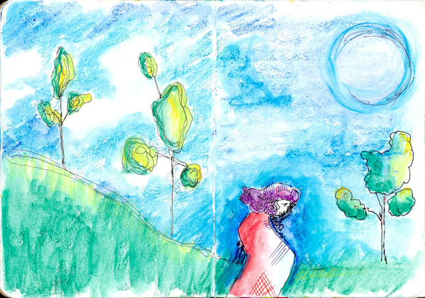 Lost Journal: I needed trees by Evelyn Dufner