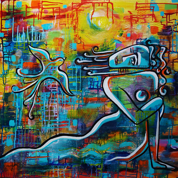 Basking 8x8 Print 1/30 by Evelyn Dufner
