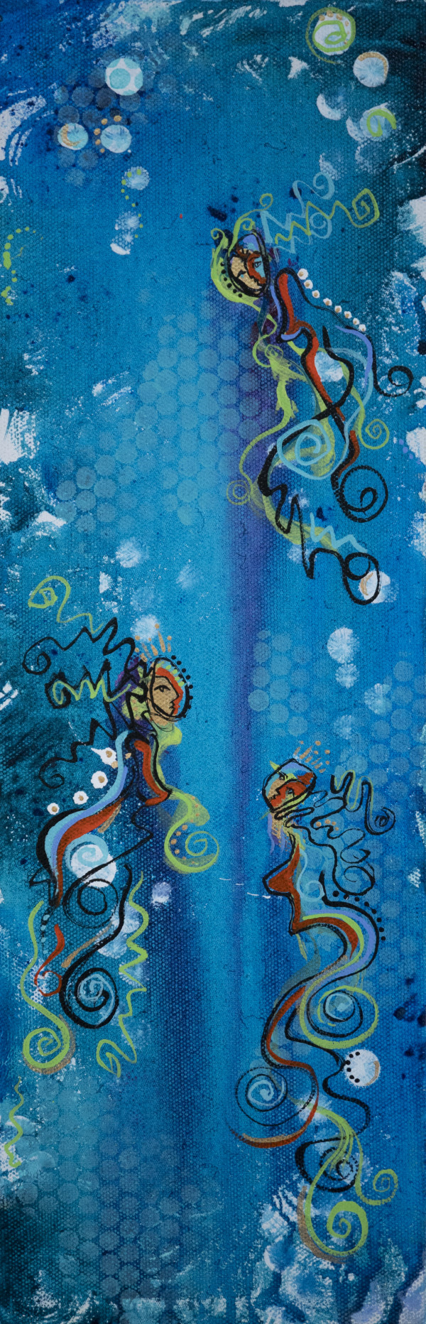 Floating (Little Mermaidens) by Evelyn Dufner