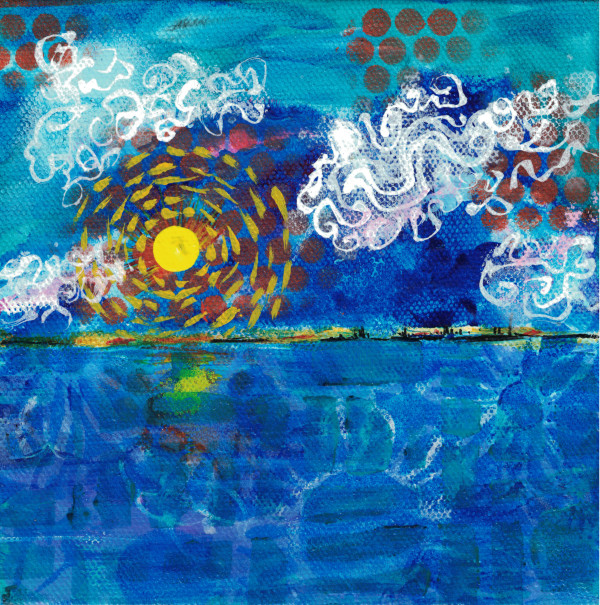 Swirls & Sun by Evelyn Dufner