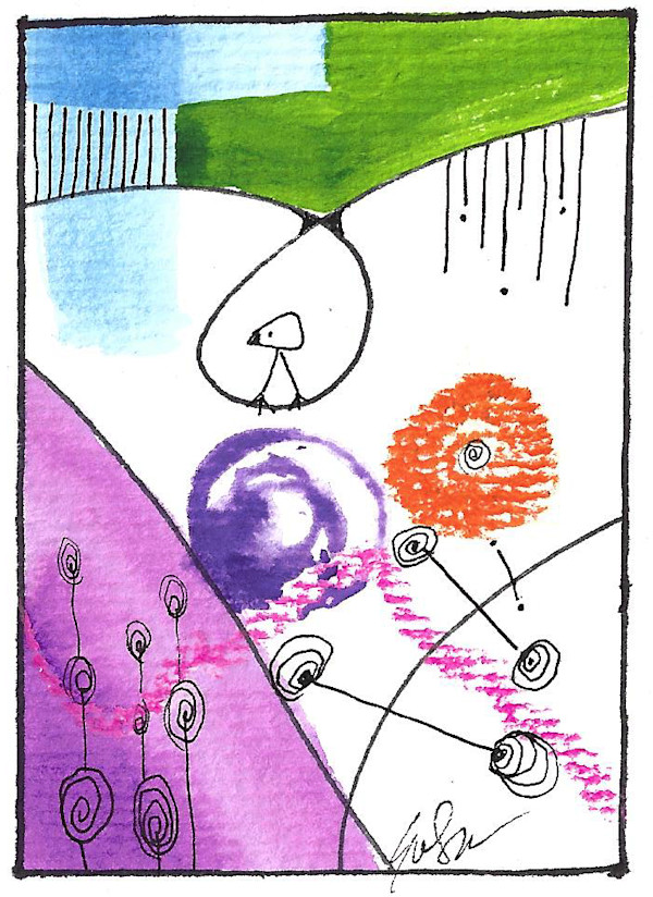 A Little Upside Down by Evelyn Dufner, Image 1.