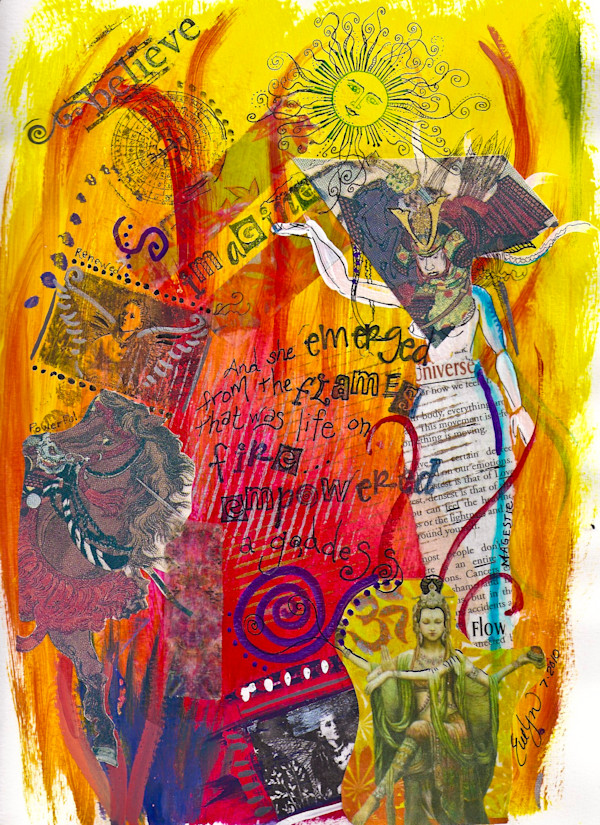 And She Emerged from the Flames by Evelyn Dufner