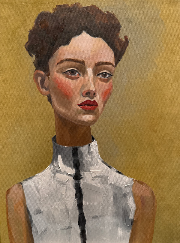 Portrait in Oil by Evelyn Dufner