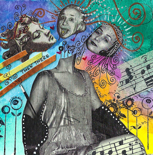 Ms. 3 Head Conversation by Evelyn Dufner