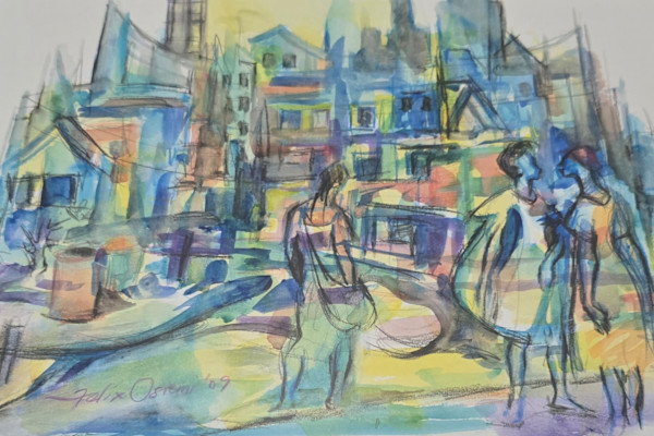 Conversation by Felix Osiemi, Image 1.