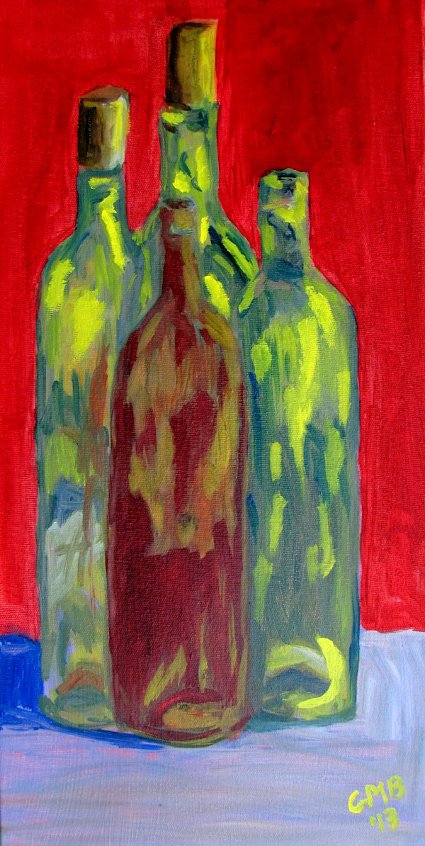 Four Bottles by Greg Mason Burns