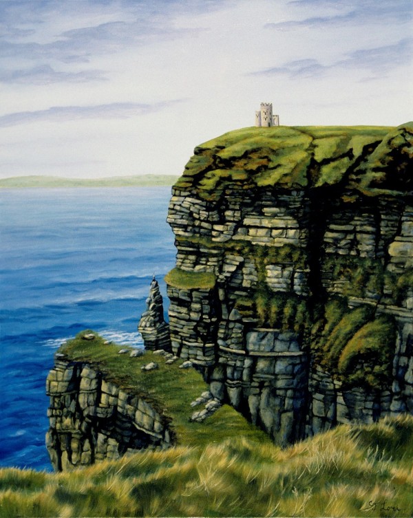 O'Brien's Tower, Cliffs of Moher by C.J. Lori