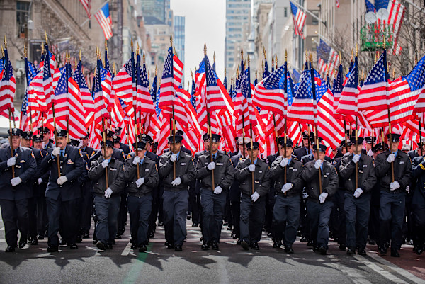 St Patricks Day Parade by Steven Edson