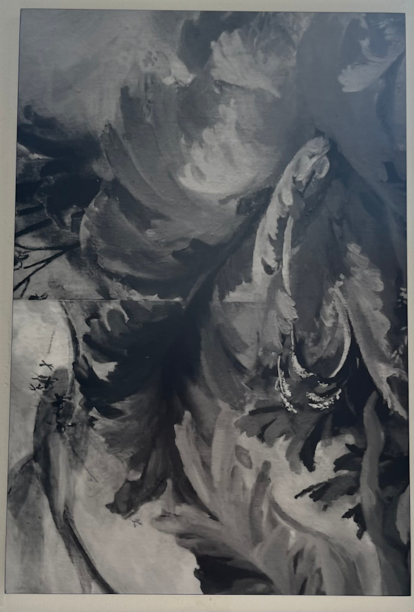 Into The Flames, grey scale B by C.W.Lee Graves