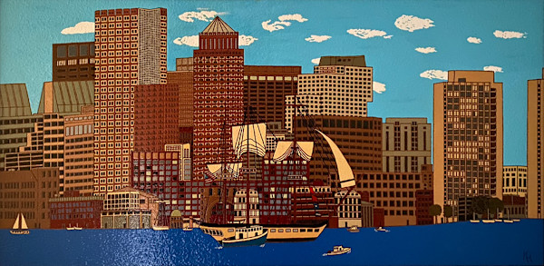 Boston Harbor by Kencaid