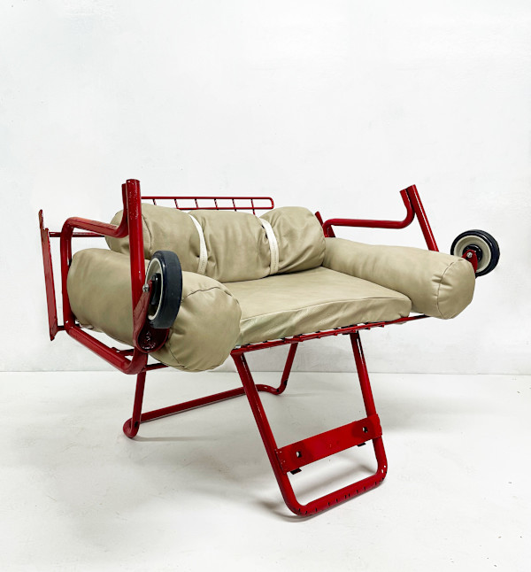 Cart club chair by Nat Reed