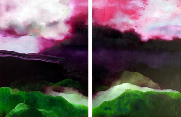 "Walking Beneath an Enormous Sky" by Resa Blatman