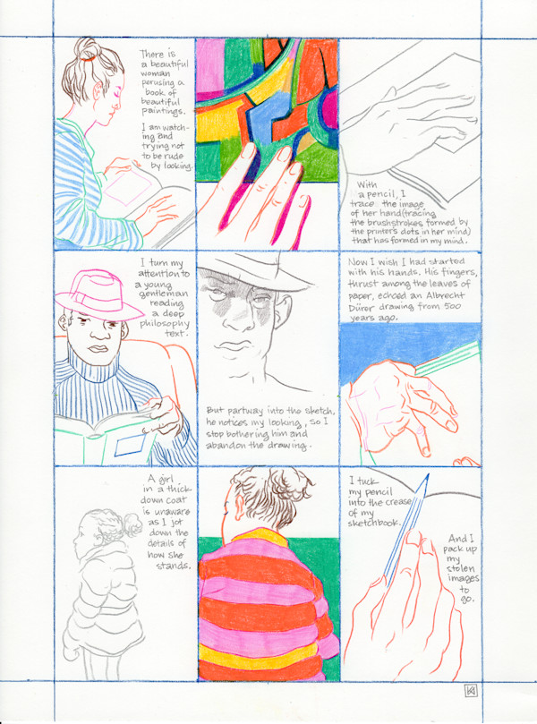 Stolen Sketches by Kurt Ankeny