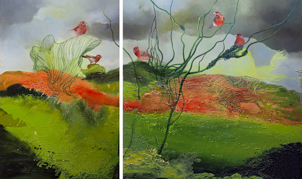 "Toxic Bloom 1" by Resa Blatman