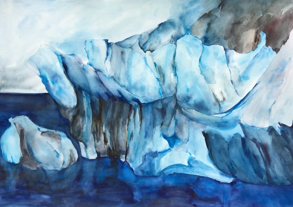Transparent Glacier by Lisa Goren