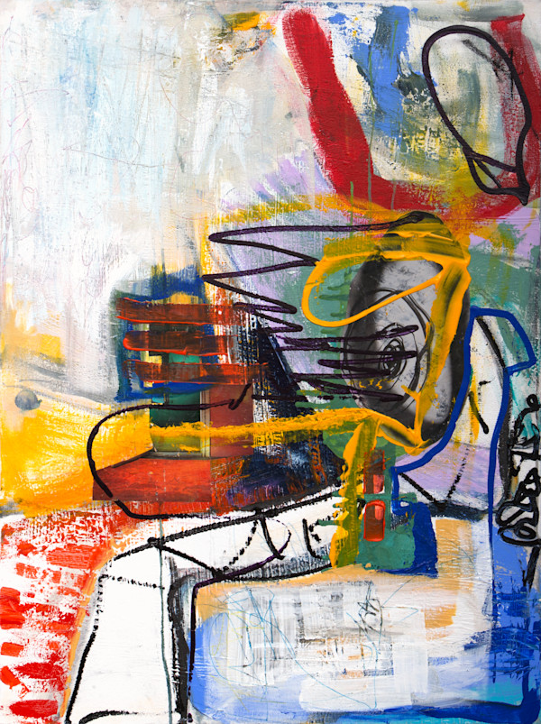 seated woman by Adrienne Shishko