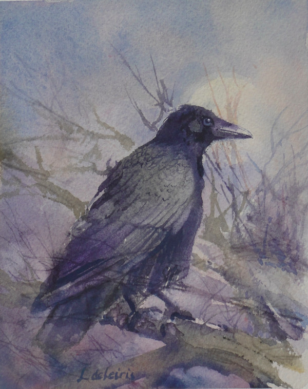 Crow by Lucia deLeiris