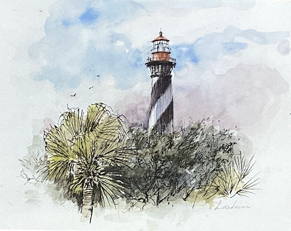 Saint Augustine lighthouse 2 by Lucia deLeiris, Image 1.