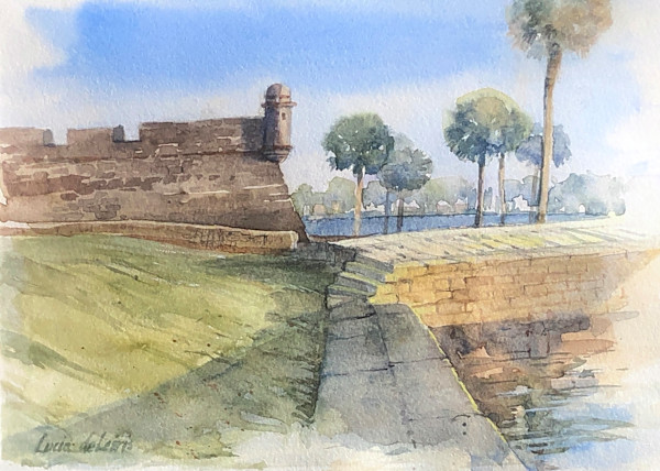 Castillo de San Marcos by Lucia deLeiris, Image 1.