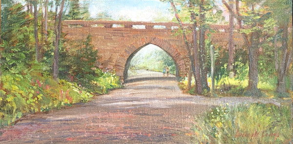 Eagle Lake Bridge by Lucia deLeiris, Image 1.