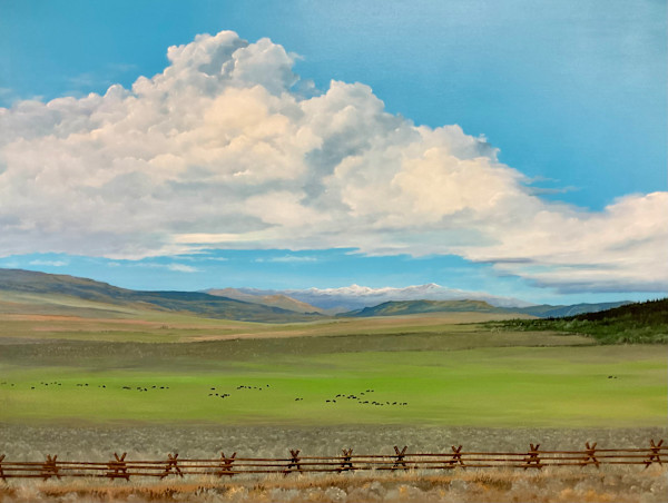 The Encampment Ranch, WY by Dave Kennedy - KENNEDY STUDIO ART, Image 1.