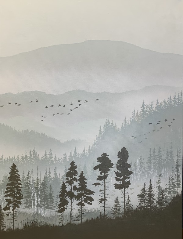 Evergreen Fog by Dave Kennedy - KENNEDY STUDIO ART