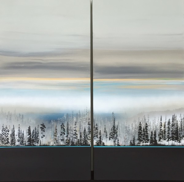 "Misty Horizon West and East" by Dave Kennedy - KENNEDY STUDIO ART